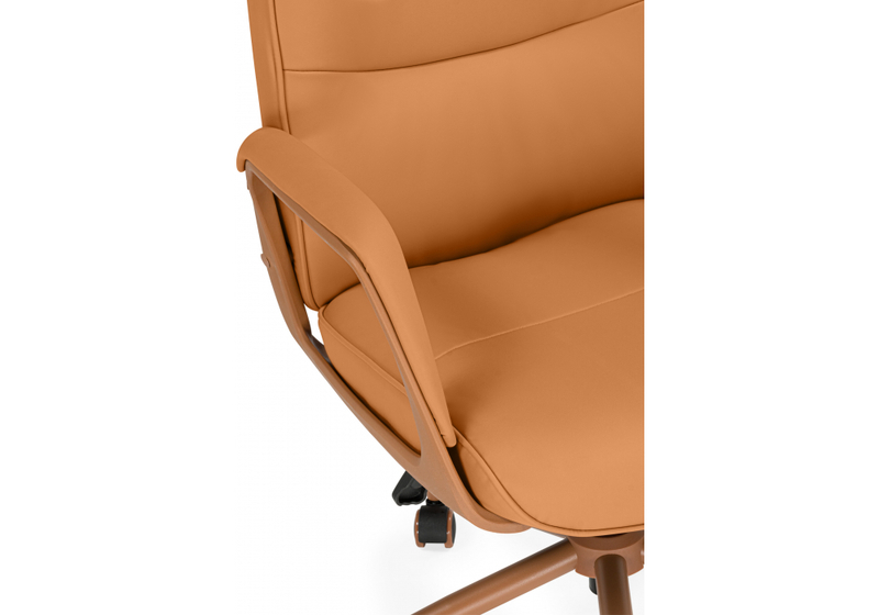 Офисное кресло, Modena экокожа оранжевый
