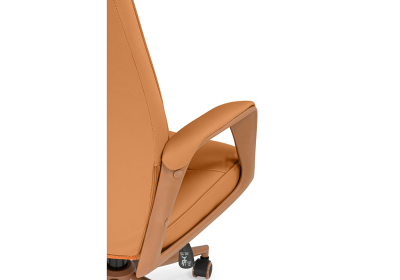 Офисное кресло, Modena экокожа оранжевый