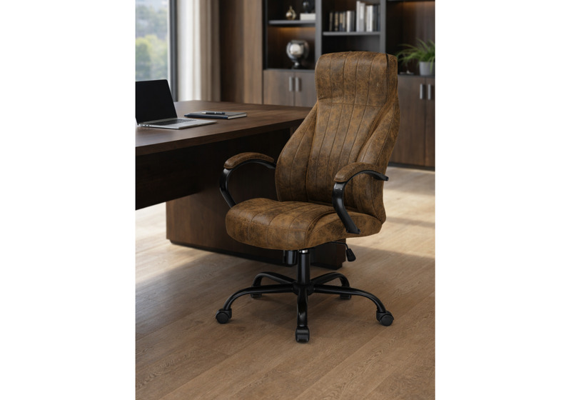 Офисное кресло, Raker коричневый / черный