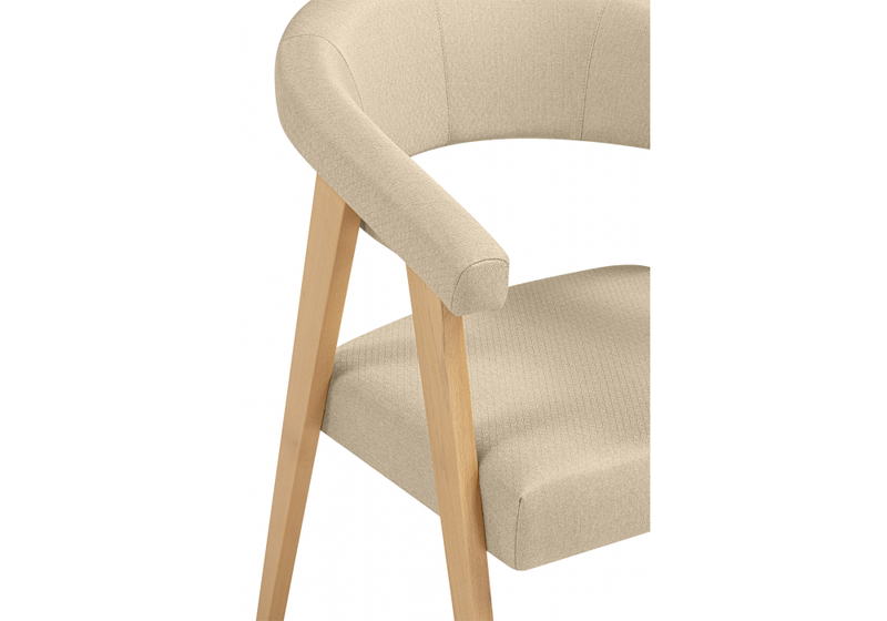 Стул деревянный, Невада 2 натуральное дерево / ткань 135