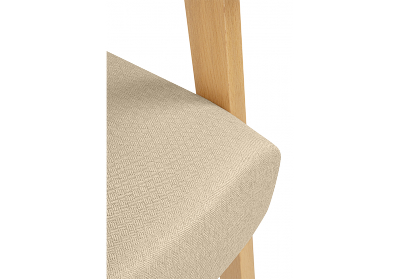 Стул деревянный, Невада 2 натуральное дерево / ткань 135