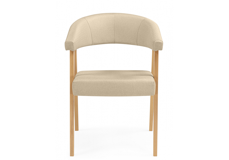 Стул деревянный, Невада 2 натуральное дерево / ткань 135