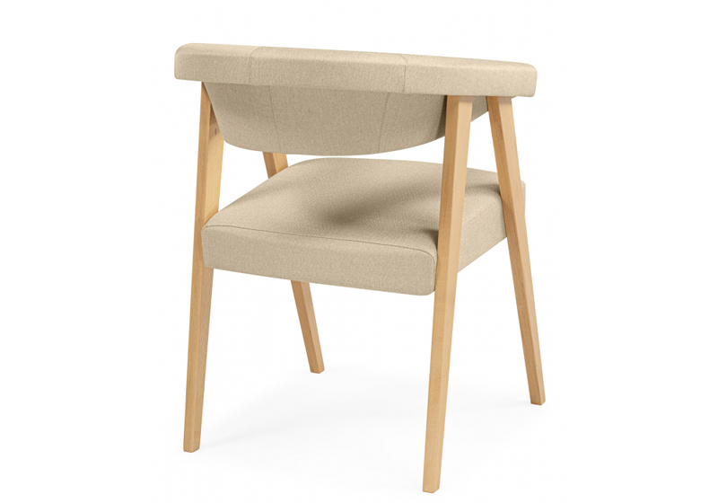 Стул деревянный, Невада 2 натуральное дерево / ткань 135