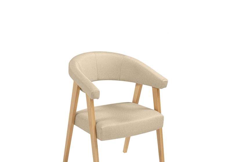 Стул деревянный, Невада 2 натуральное дерево / ткань 135