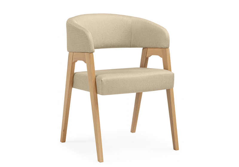 Стул деревянный, Невада 1 натуральное дерево / ткань 135