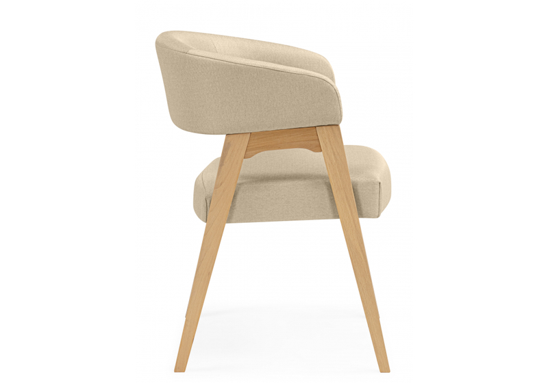 Стул деревянный, Невада 1 натуральное дерево / ткань 135