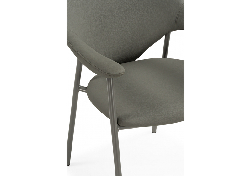 Стул на металлокаркасе, Vigo gray