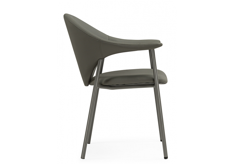 Стул на металлокаркасе, Vigo gray