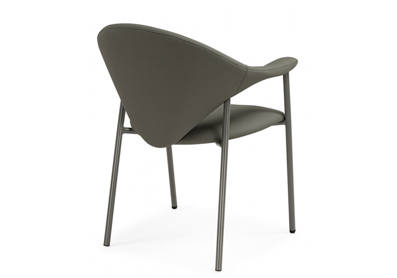 Стул на металлокаркасе, Vigo gray