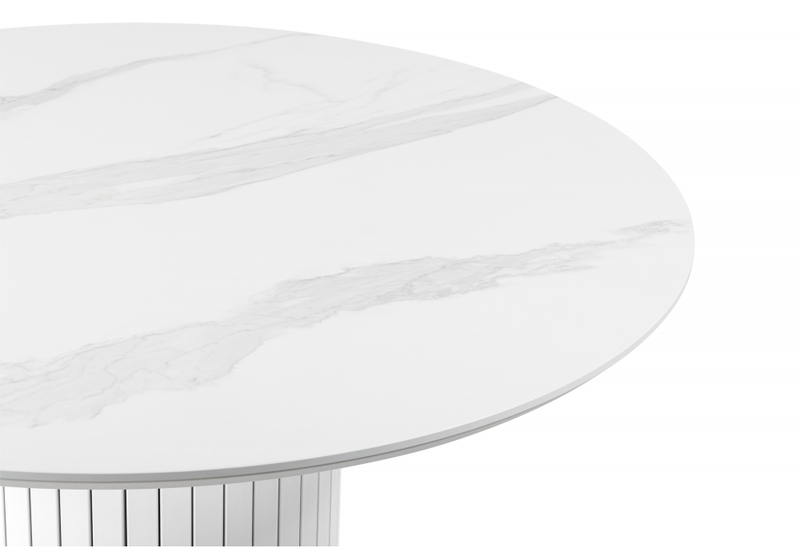 Керамический стол, Гравент 110 patagonoa bianco repose / белый