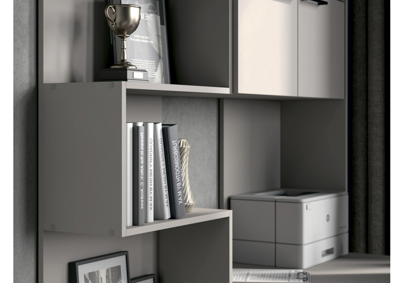 Компьютерный стол, Эльброни правый кашемир