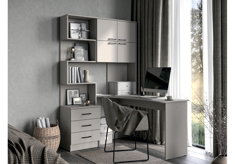 Компьютерный стол, Эльброни правый кашемир