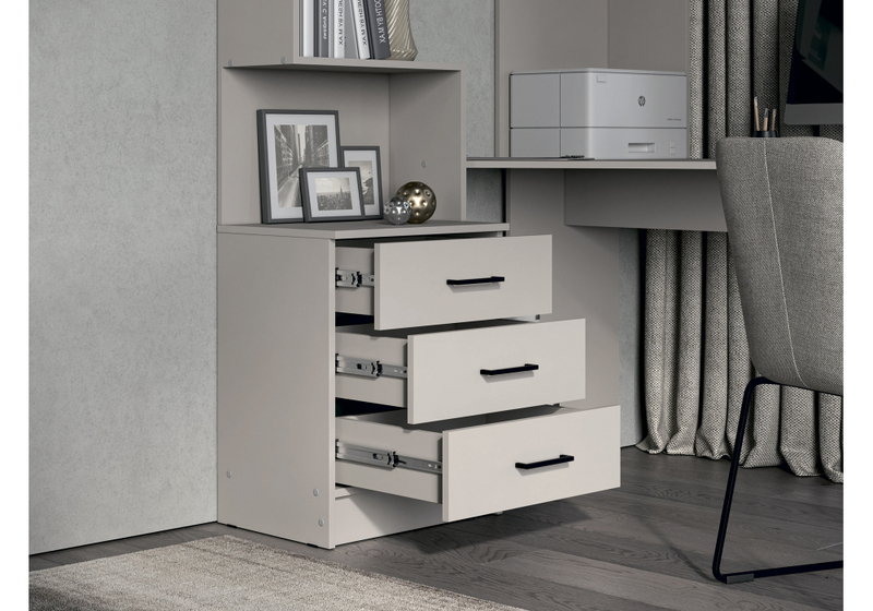 Компьютерный стол, Эльброни правый кашемир