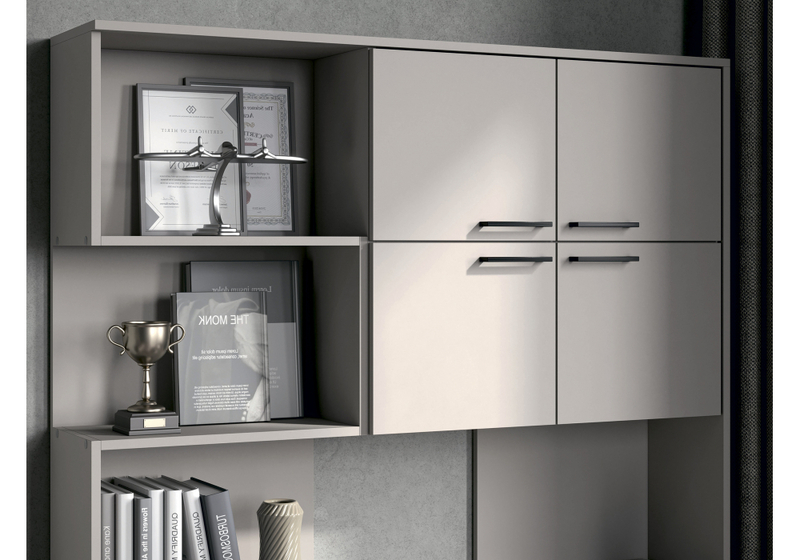 Компьютерный стол, Эльброни правый кашемир