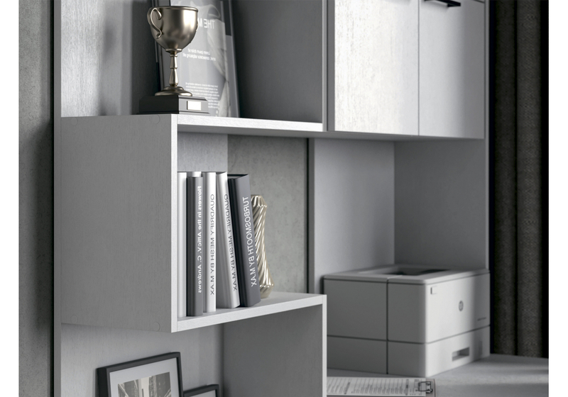 Компьютерный стол, Эльброни правый белый