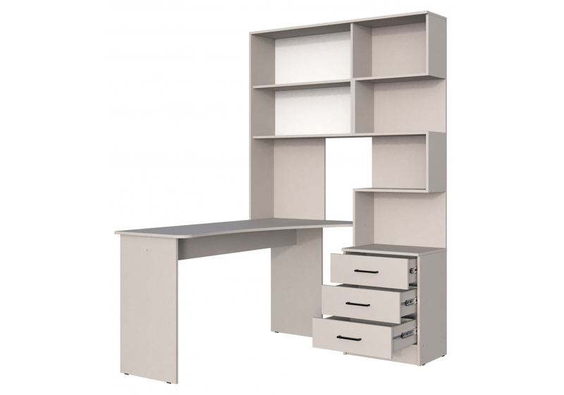 Компьютерный стол, Эльброни левый кашемир