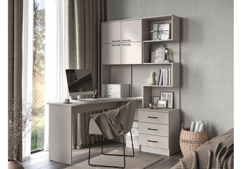 Компьютерный стол, Эльброни левый кашемир