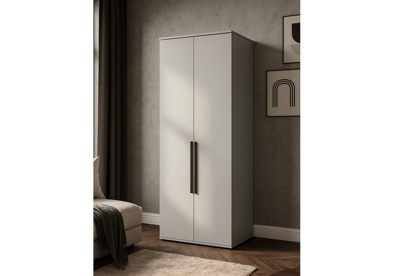 Шкаф, Филеста 2-ств. шиншилла серая