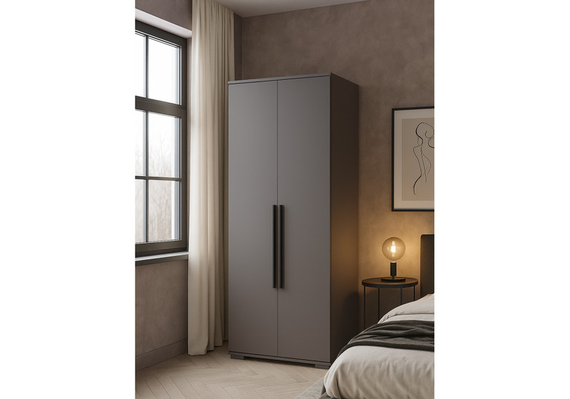 Шкаф, Филеста 2-ств. графит