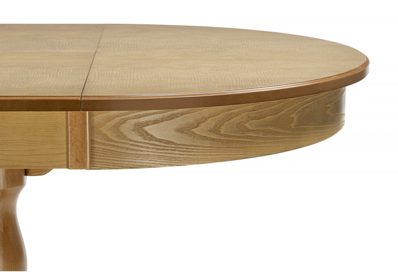 Стол деревянный, Орден 100(140)x100 круглый дуб