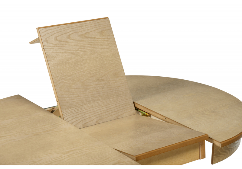 Стол деревянный, Орден 100(140)x100 круглый дуб