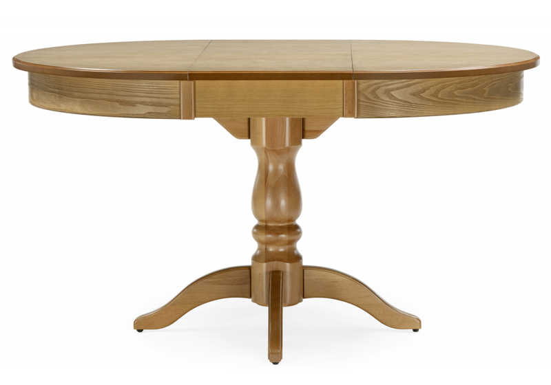 Стол деревянный, Орден 100(140)x100 круглый дуб