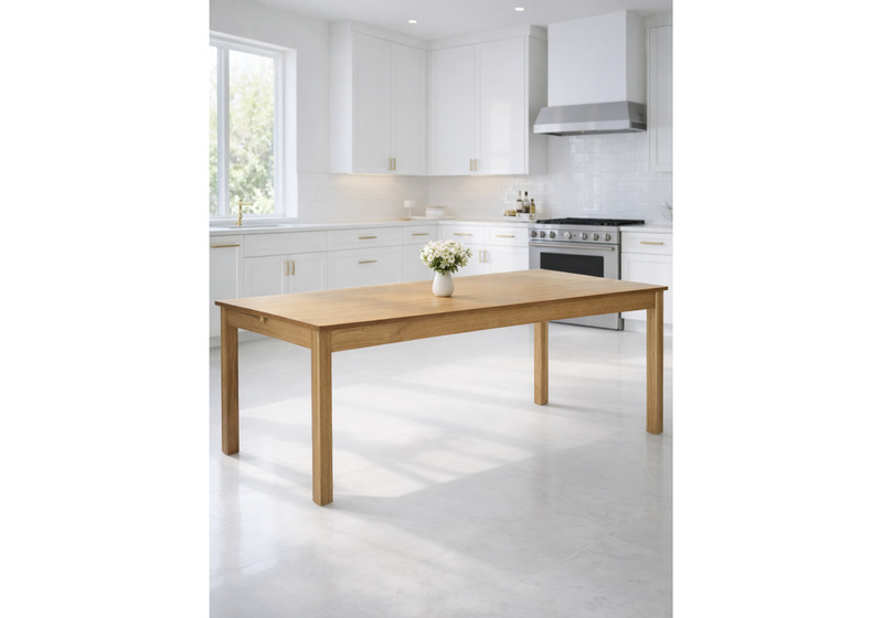 Стол деревянный, Аделик 200(259)x100 дуб