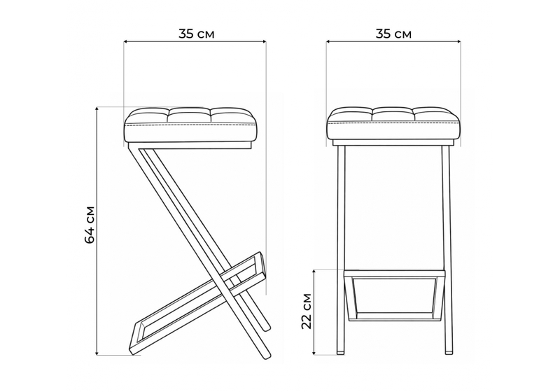Барный стул, Амаури микровелюр катания сильвер / черный