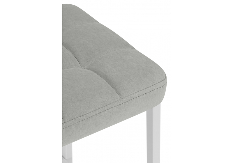 Барный стул, Лофт мадера 20 / белый матовый