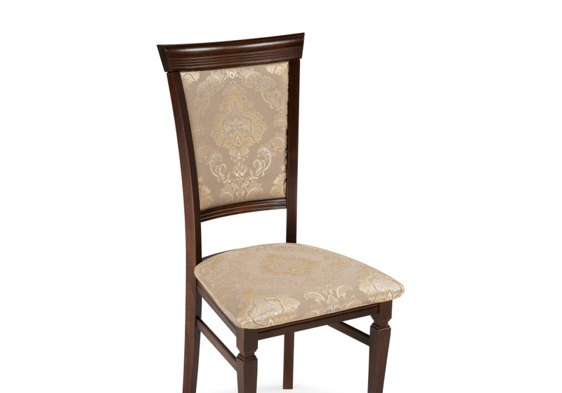 Стул деревянный, Ларс вивальди нуга / орех темный