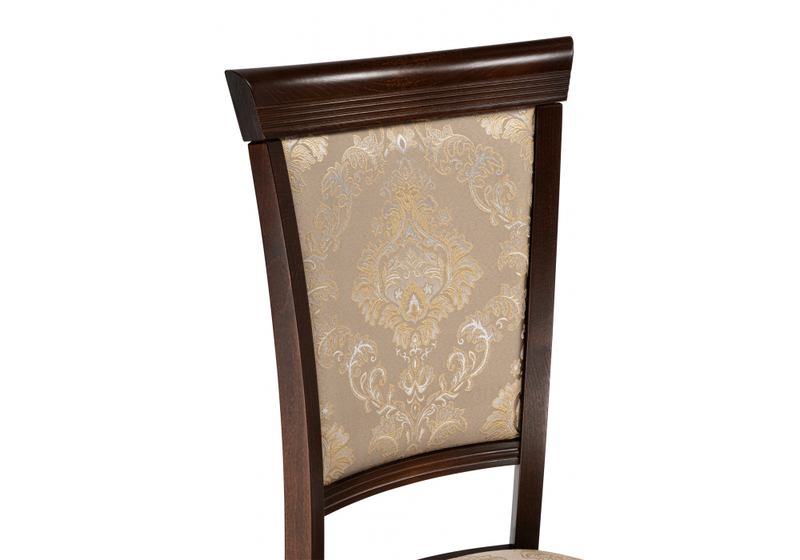 Стул деревянный, Ларс вивальди нуга / орех темный