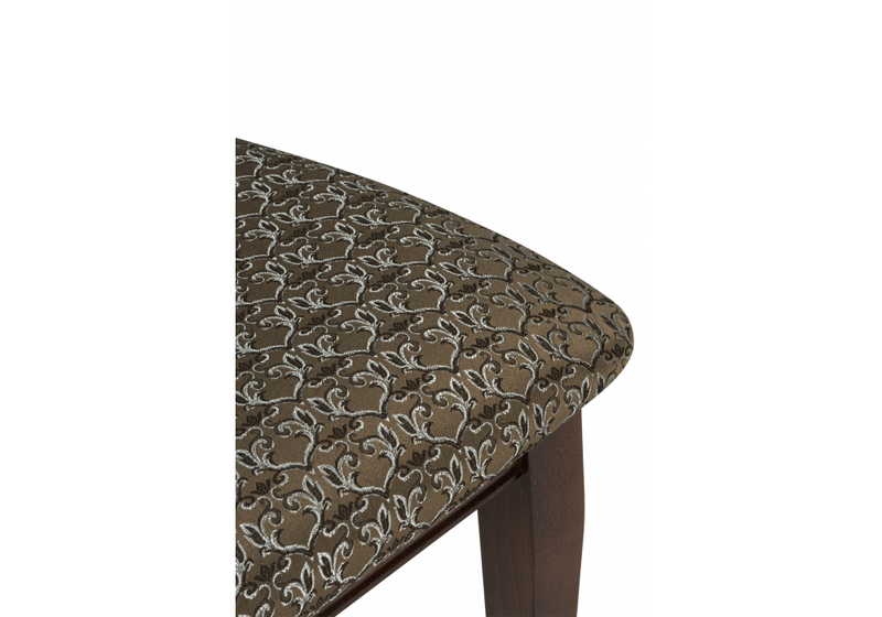 Стул деревянный, Фрезино лоди карамель / орех темный