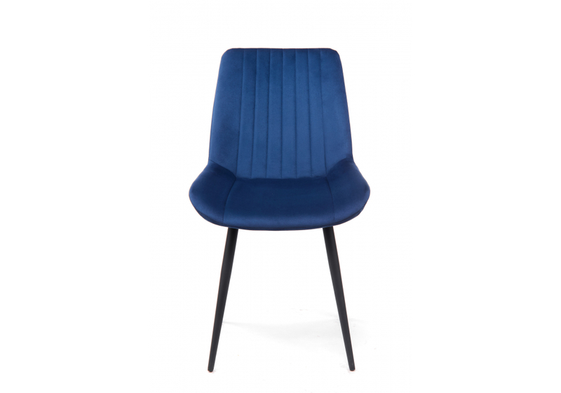 Стул на металлокаркасе, Седа синий (zd 798) / черный np