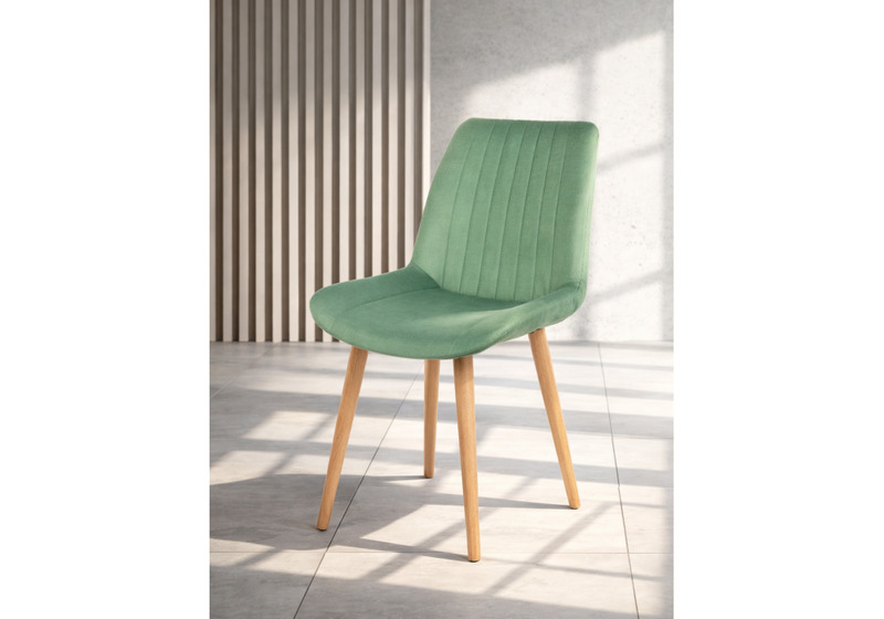 Стул деревянный, Седа фисташковый (zd 651) / светлое дерево np