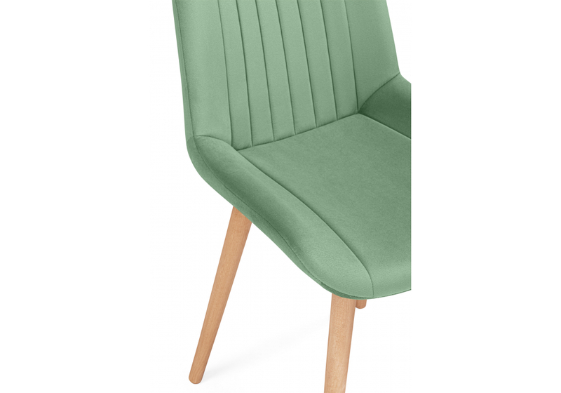 Стул деревянный, Седа фисташковый (zd 651) / светлое дерево np