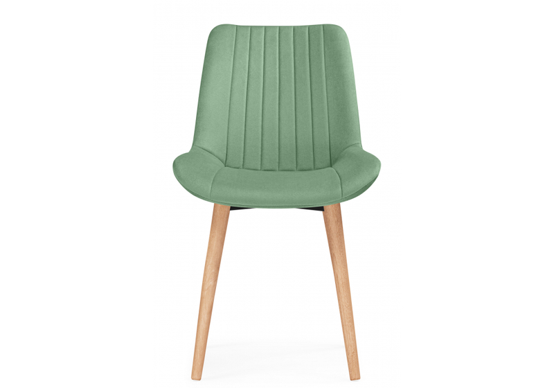 Стул деревянный, Седа фисташковый (zd 651) / светлое дерево np