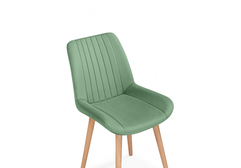 Стул деревянный, Седа фисташковый (zd 651) / светлое дерево np