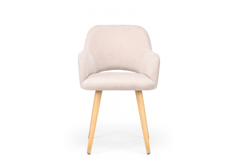 Стул деревянный, Эолин латте (glory 10) / светлое дерево