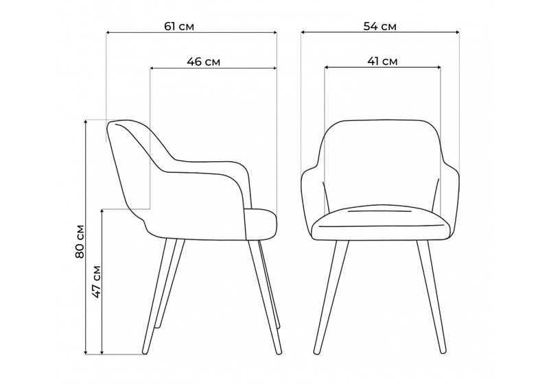 Стул на металлокаркасе, Инфини зеленый (ocean 013) / светлое дерево