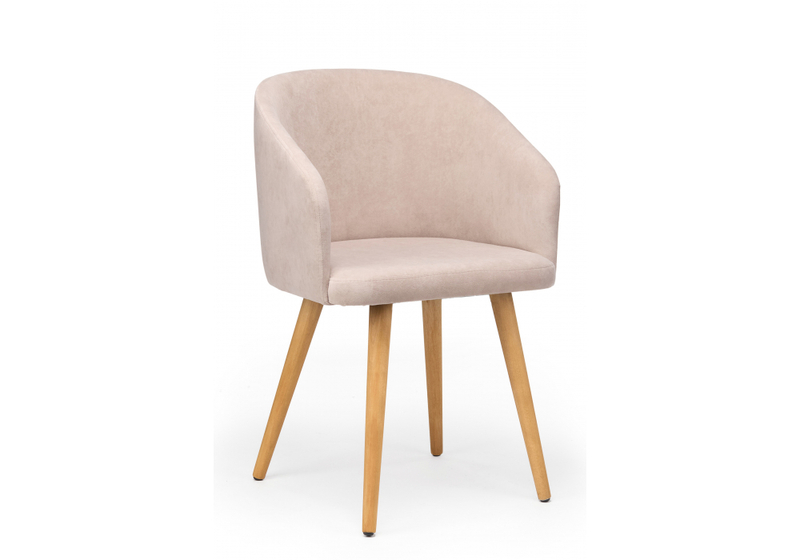 Стул деревянный, Монер латте (glory 10) / светлое дерево