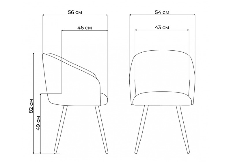 Стул деревянный, Монер латте (glory 10) / светлое дерево