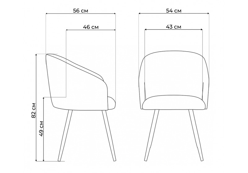 Стул деревянный, Монер бежевый (glory 03) / светлое дерево