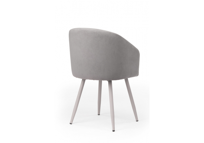 Стул на металлокаркасе, Монер темно-серый (glory 20) / серый