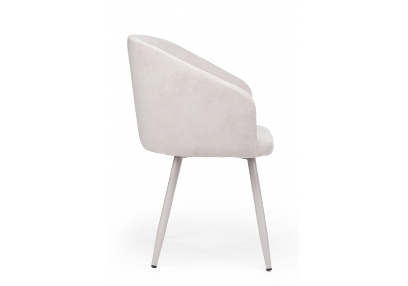 Стул на металлокаркасе, Монер светло-серый (glory 36) / серый