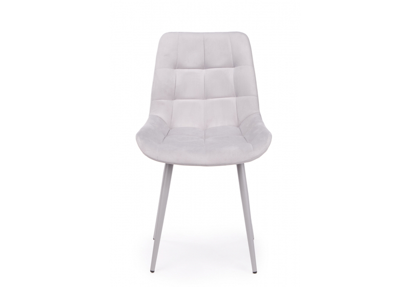 Стул на металлокаркасе, Челси К светло-серый (zd 960) / серый np