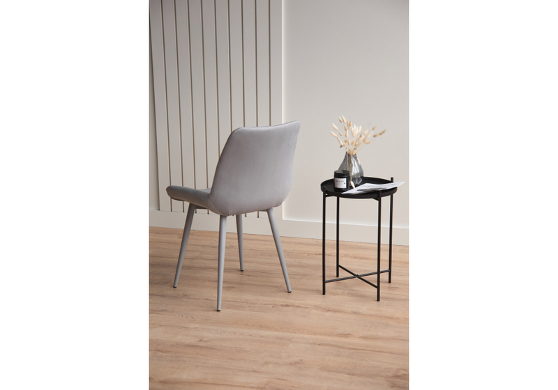 Стул на металлокаркасе, Седа светло-серый (zd 960) / серый np