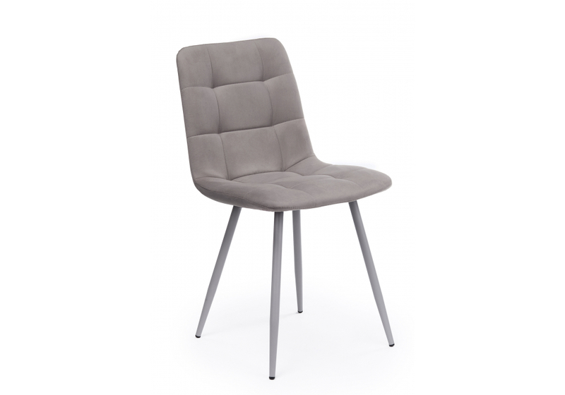 Стул на металлокаркасе, Чилли латте / серый