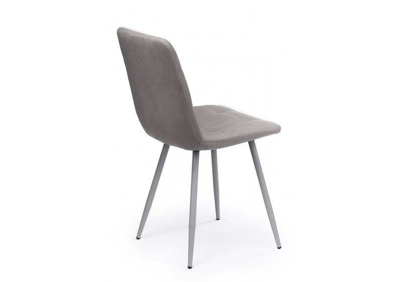 Стул на металлокаркасе, Чилли латте / серый