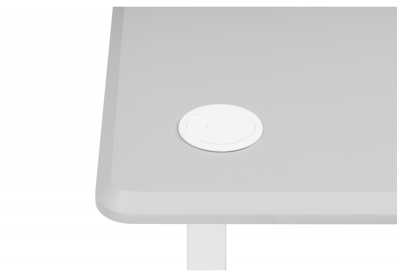 Компьютерный стол, Маркос 140х80 тауп / белый