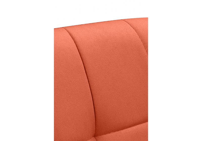 Стул на металлокаркасе, Челси П терракотовый (zd 432) / черный